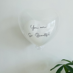 22" heart balloon
