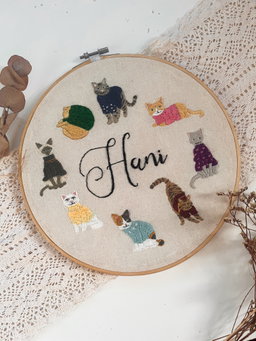 Embroidery on Hoop
