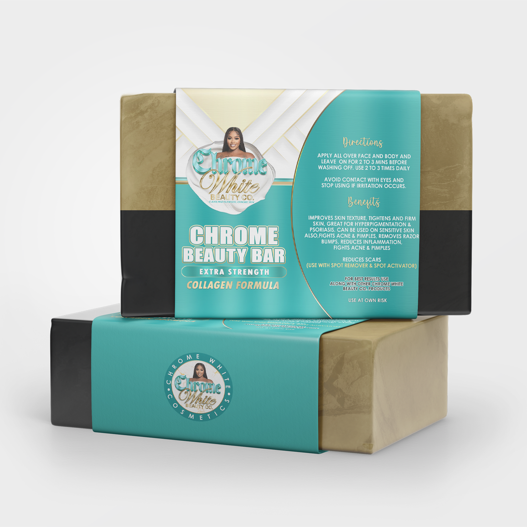 Chrome beauty bar EXTRA STRENGTH(face rejuvenating soap)