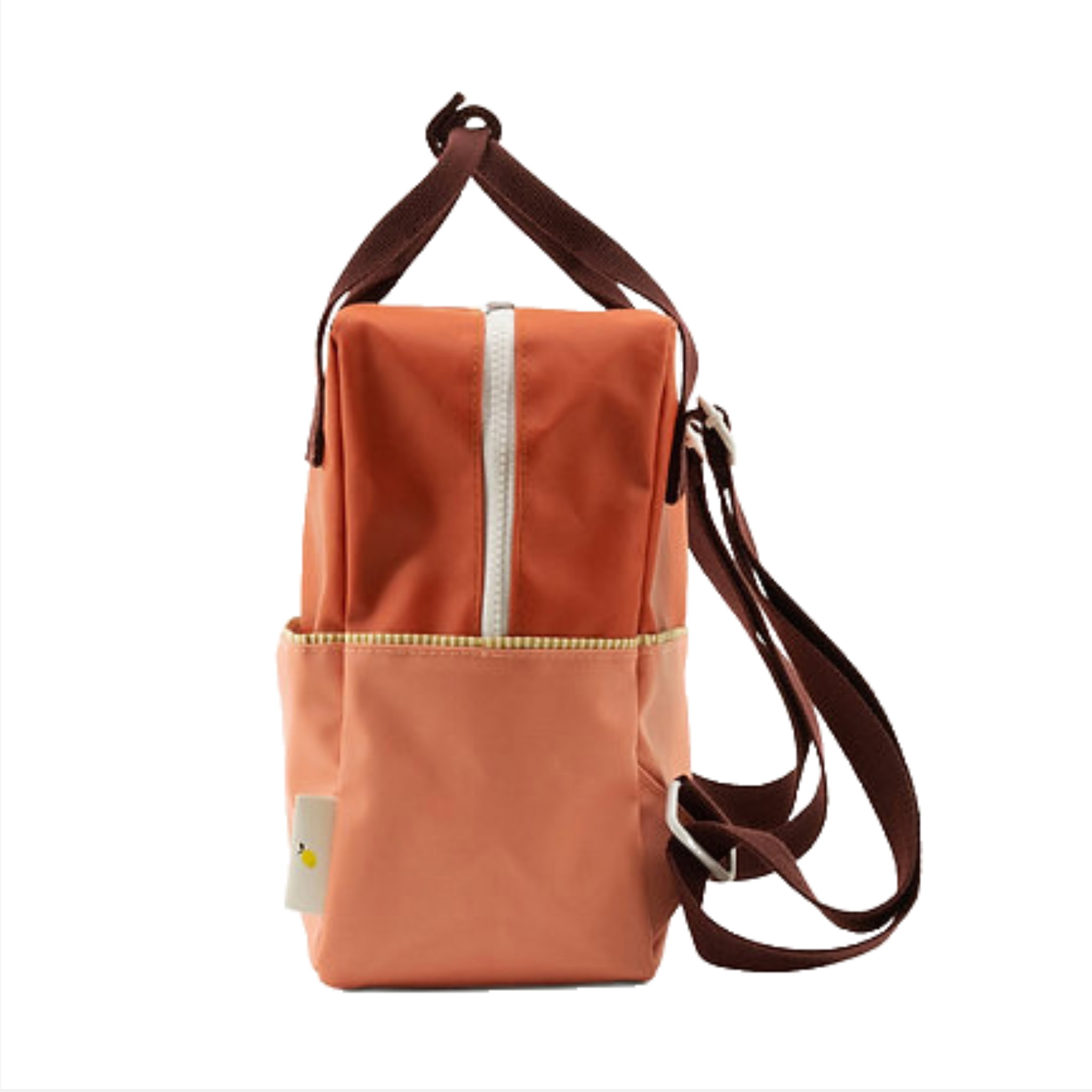 Red & pink colourblock backpack - small_2