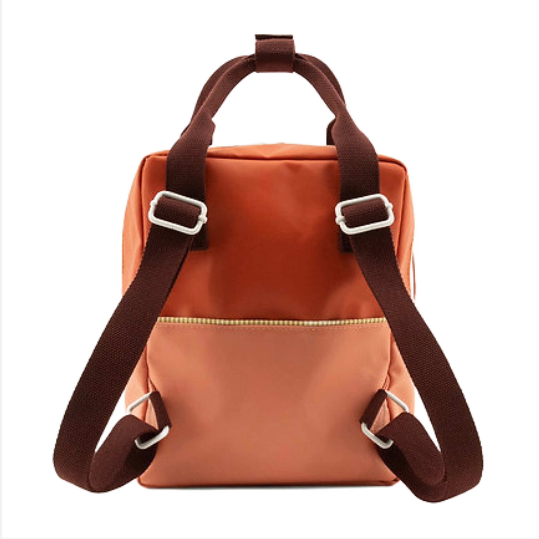 Red & pink colourblock backpack - small_3