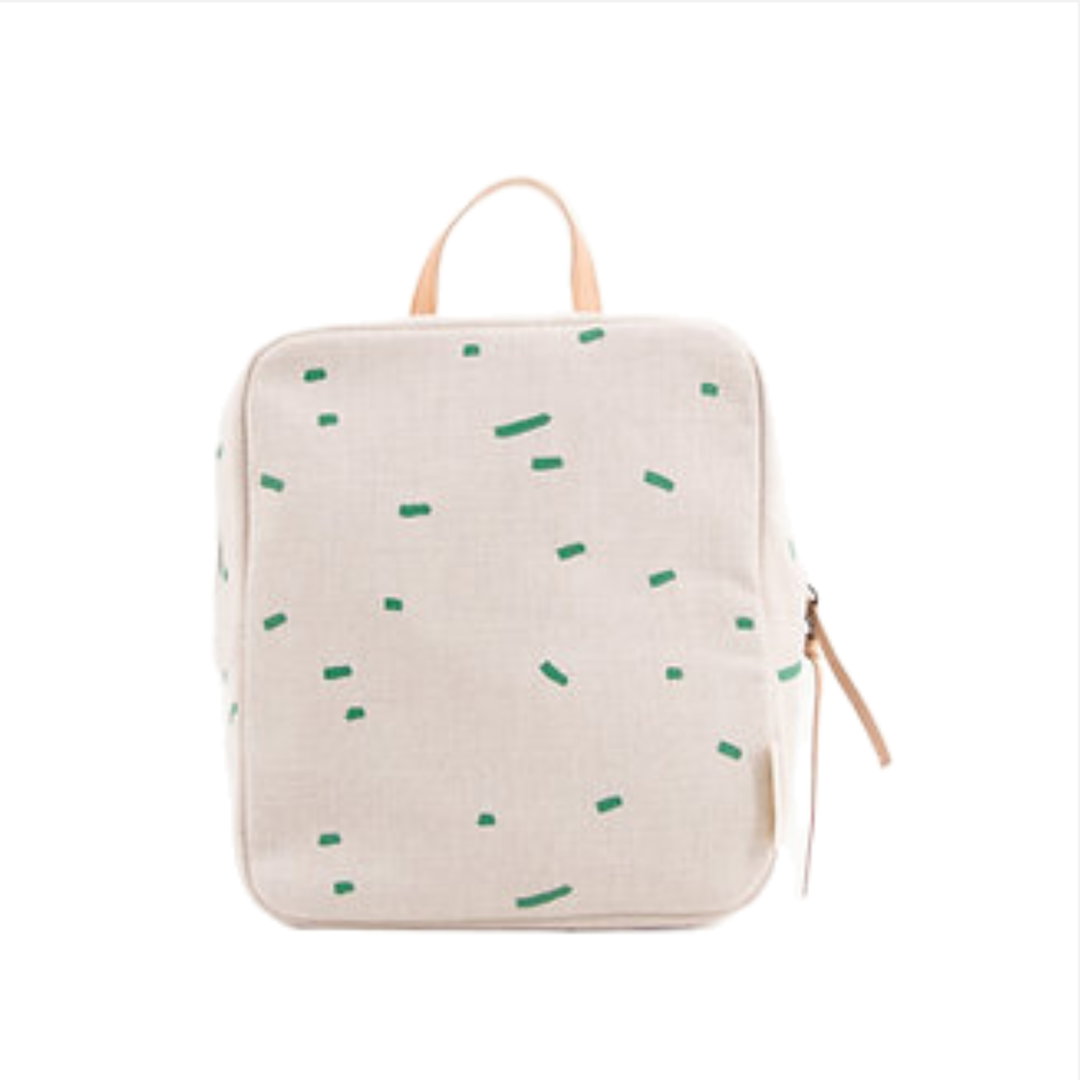 Mini canvas backpack