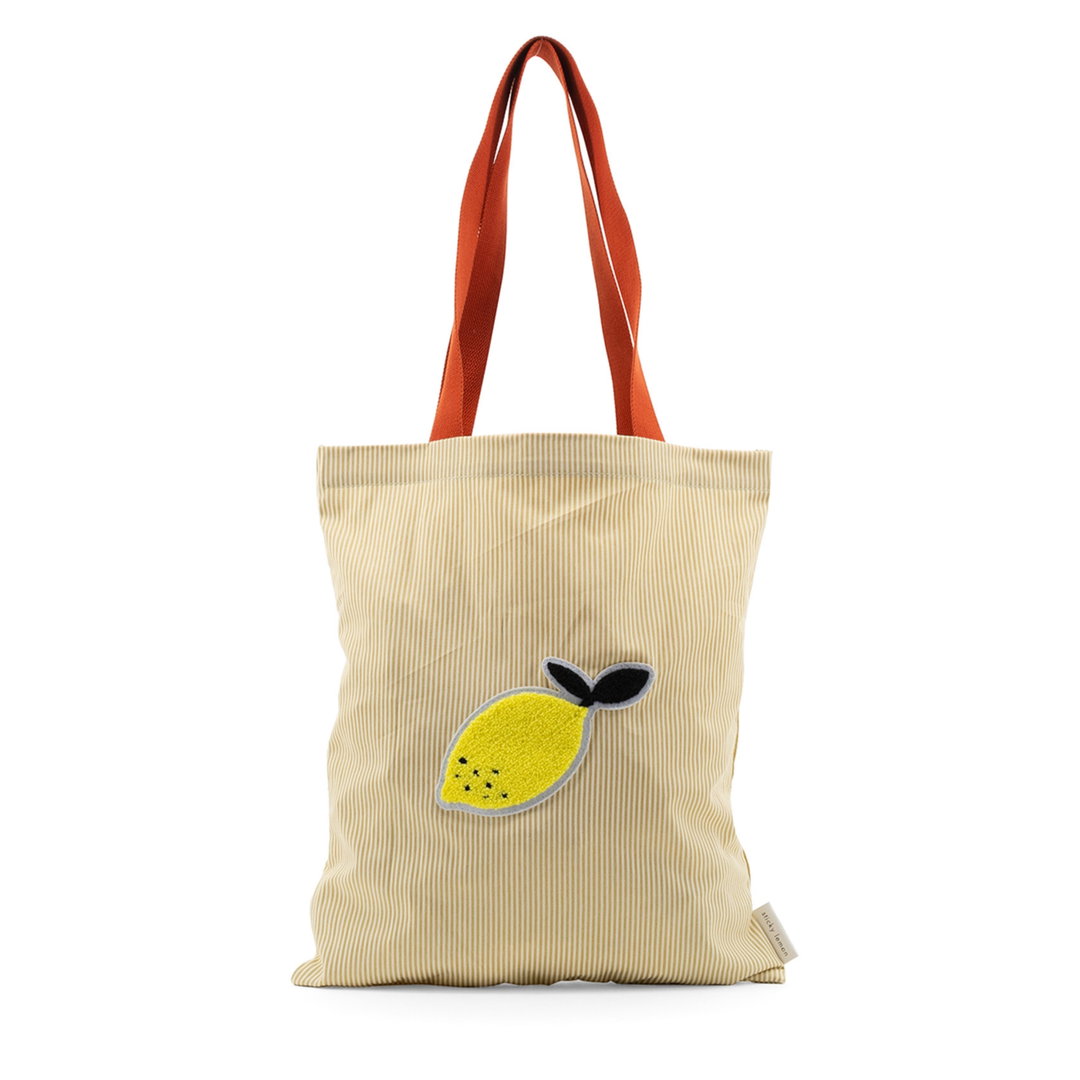 Lemon Stripes Totebag