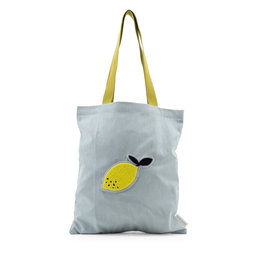 Lemon Stripes Totebag
