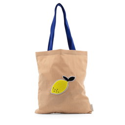 Lemon Stripes Totebag