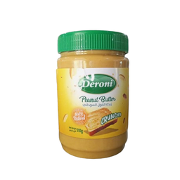 DERONI PEANUT BUTTER CRUNCHY 