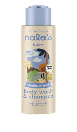 Nala’s Baby Vanilla Cloud Body Wash & Shampoo 400ml