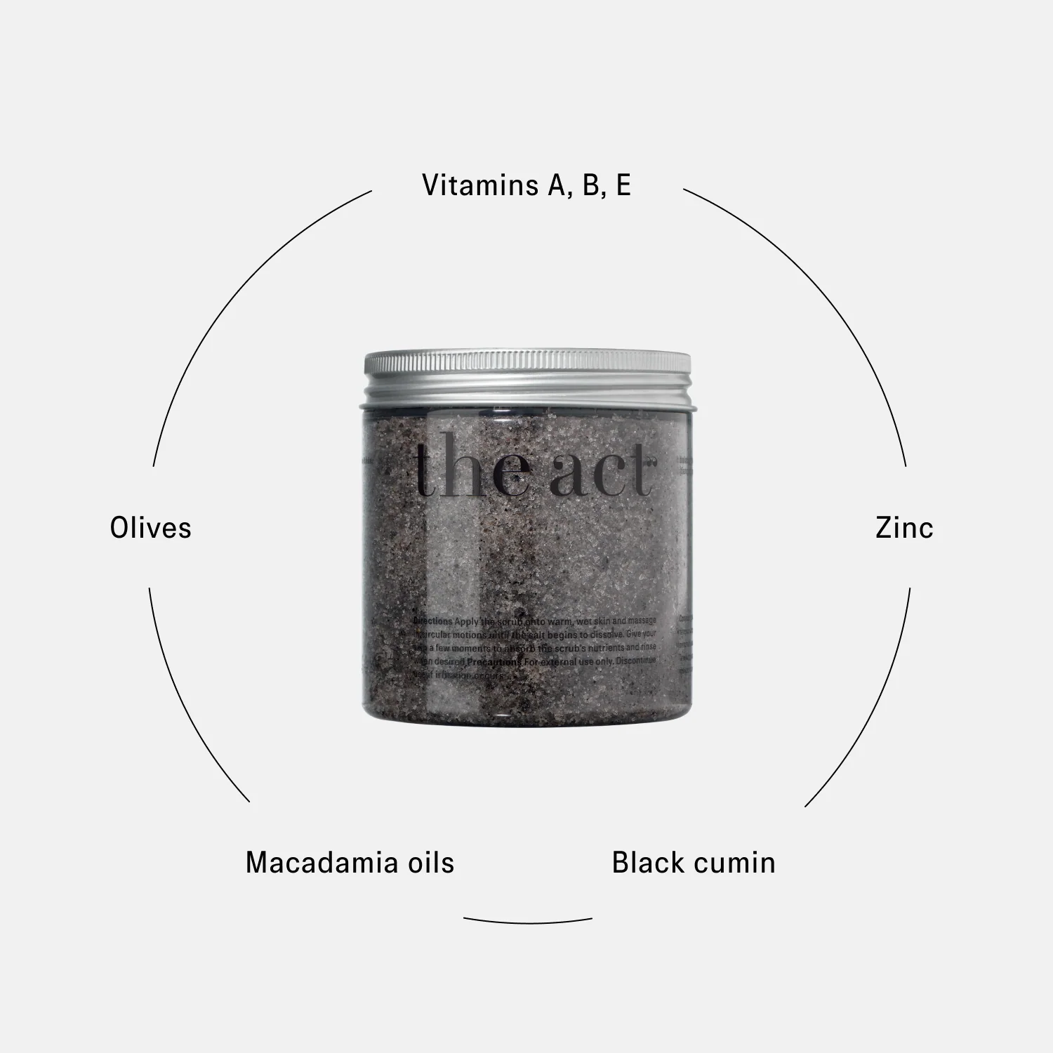 The Act Balancing Body Scrub 300g_1
