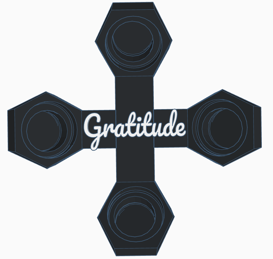 GRATITUDE QUAD SPINNER (Single or Multicolor)_0