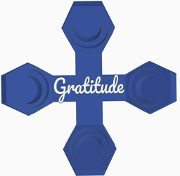 GRATITUDE QUAD SPINNER (Single or Multicolor)