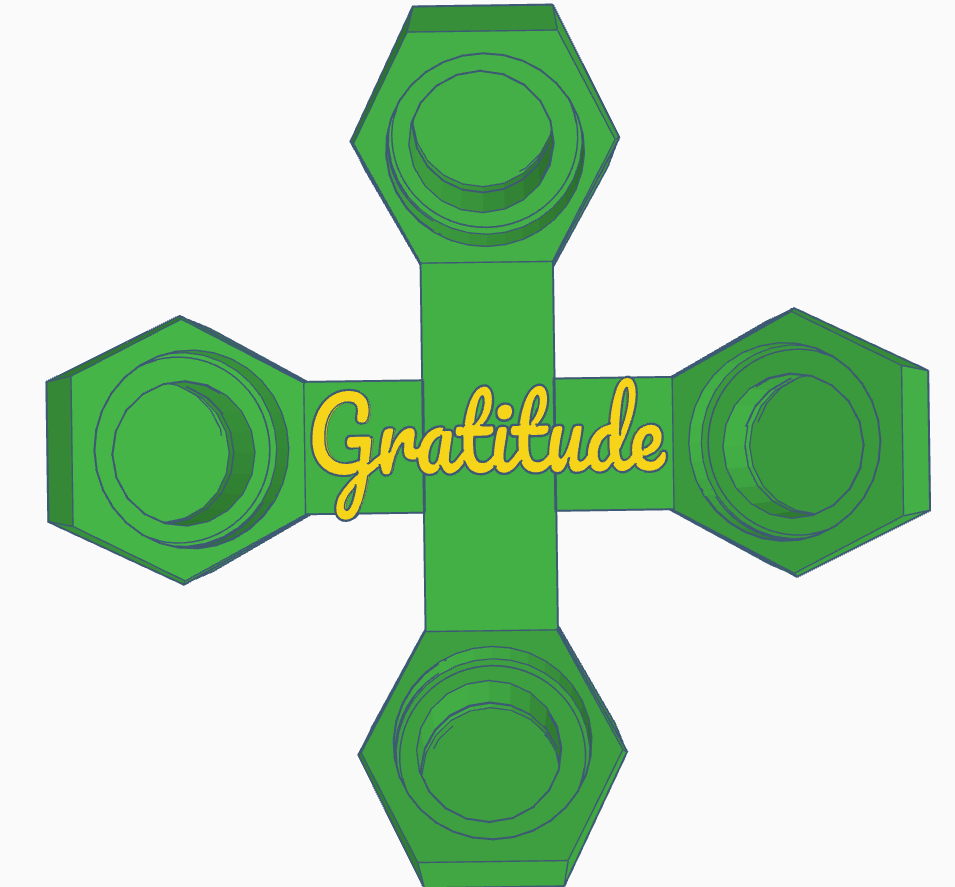 GRATITUDE QUAD SPINNER (Single or Multicolor)_3