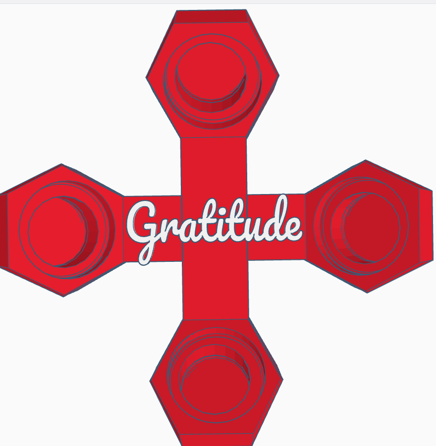 GRATITUDE QUAD SPINNER (Single or Multicolor)_5