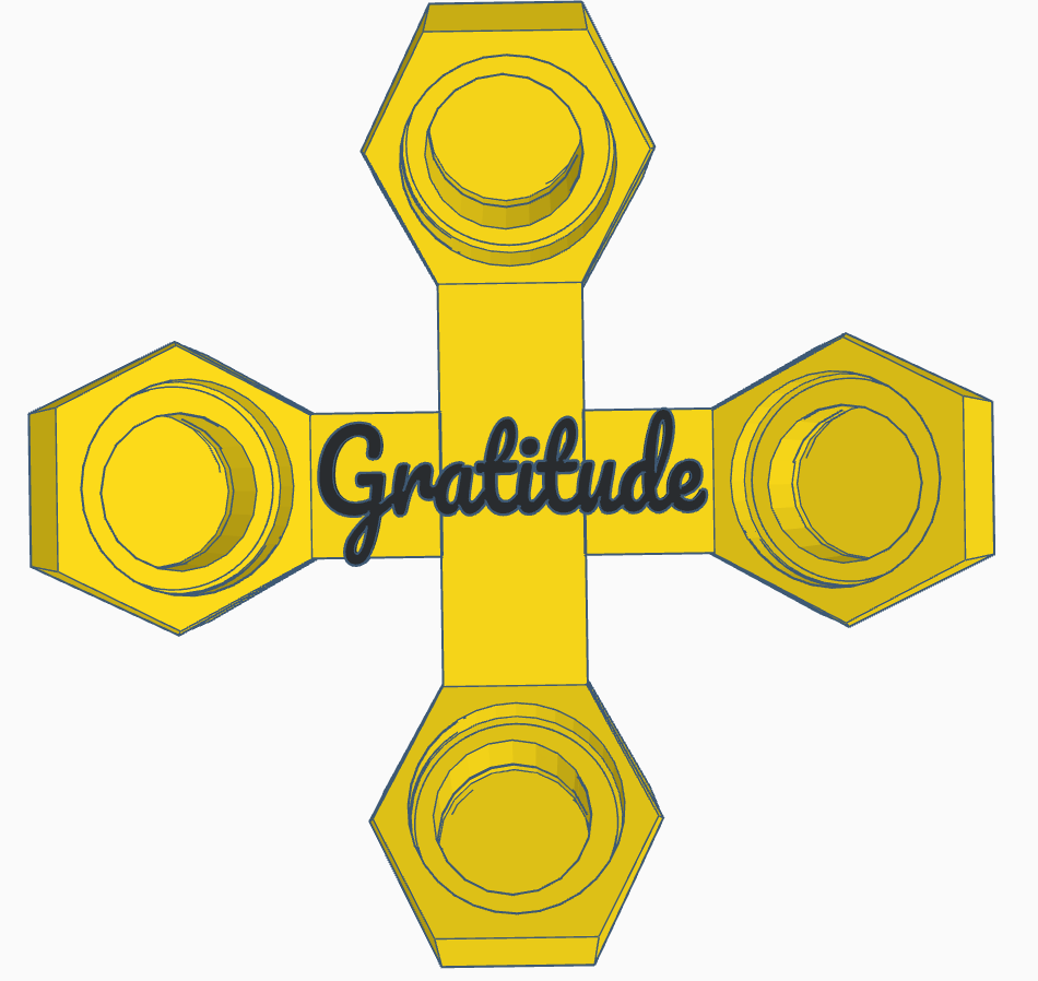 GRATITUDE QUAD SPINNER (Single or Multicolor)_7
