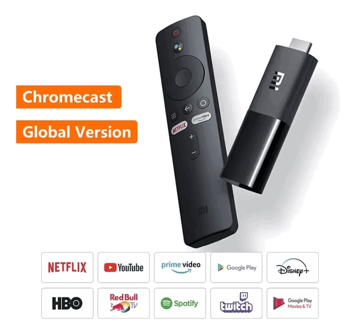 Mi Tv Stick (Android TV) Com Controle De Voz _2
