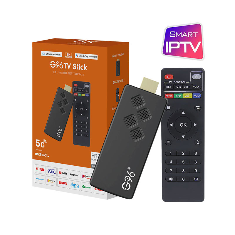 G96 TV Stick Android 13 HDMI 8K UHD QuadCore Cortex A53