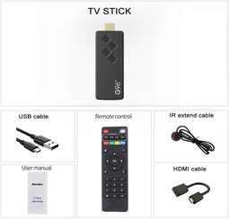 G96 TV Stick Android 13 HDMI 8K UHD QuadCore Cortex A53