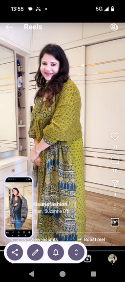 Fresh Green printed 3 pcs suit  pcs set D .NO. 805