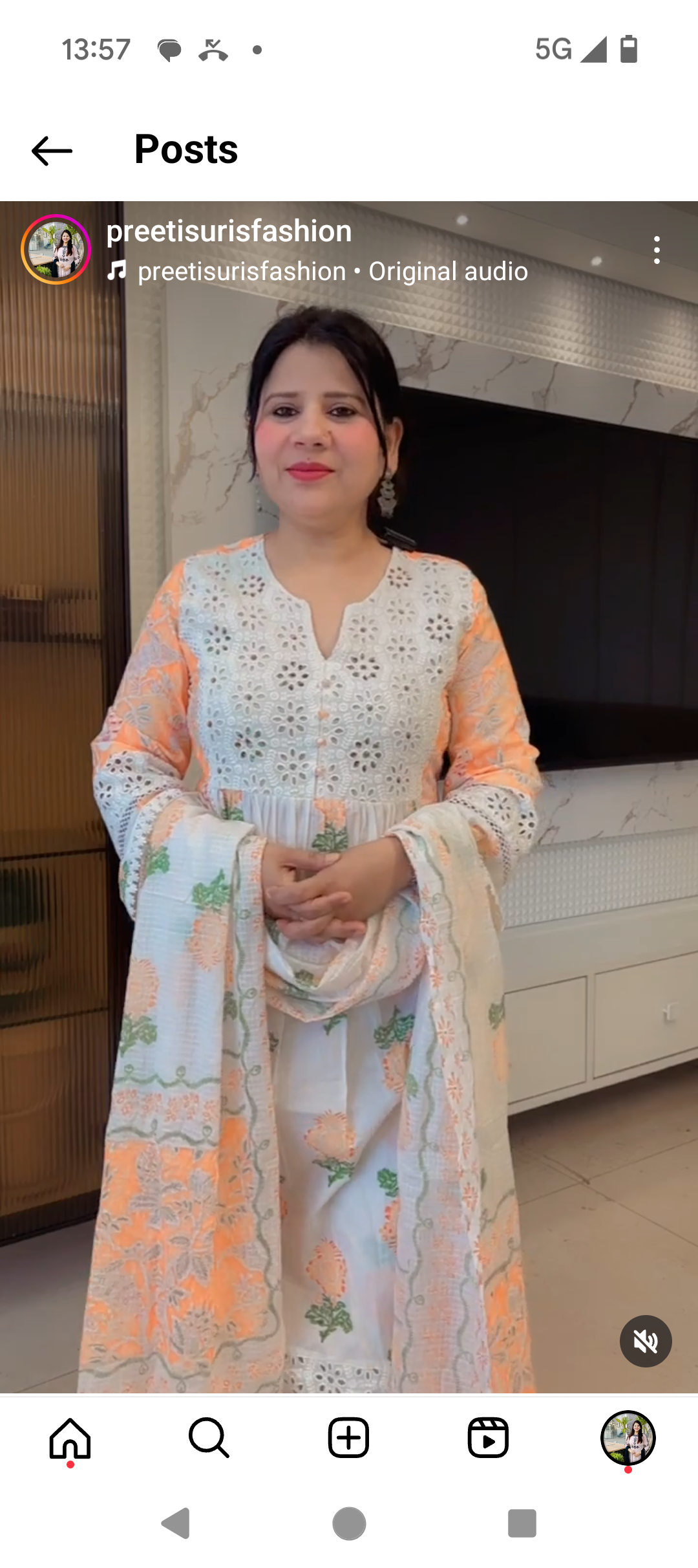 Pakistani Style 3 pcs suit with chhiffali work D.No. -807