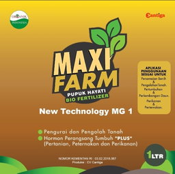 Pupuk hayati maxifarm 1 Liter