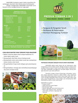 Pupuk hayati maxifarm 1 Liter