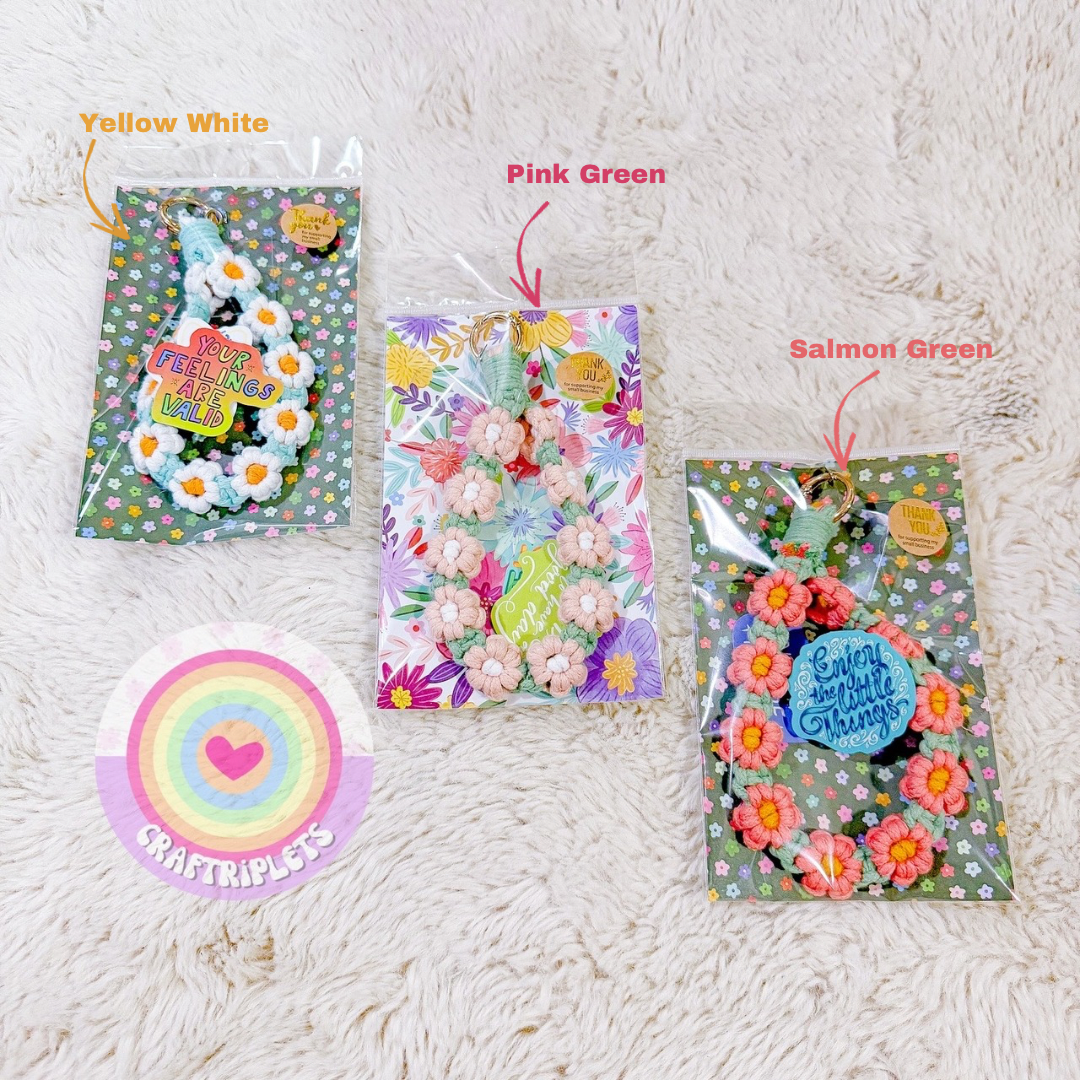 Daisy Boho Phone Strap_1