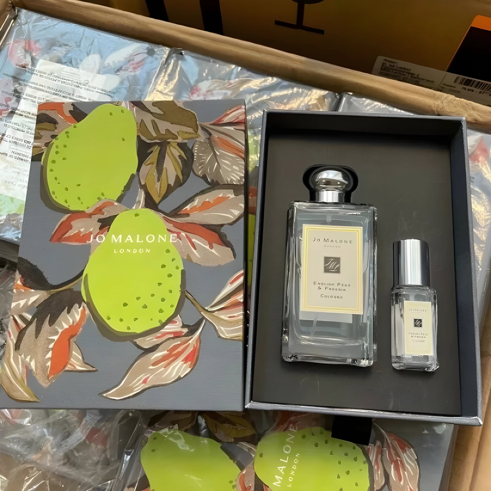 Jo Malone English Pear & Freesia Duo Coffret Cologne 100ml+9ml Perfume _0
