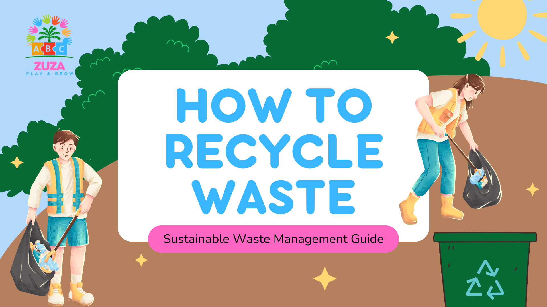 🌍 How to Recycle Waste – A Fun & Educational Kids’ Presentation! ♻️✨