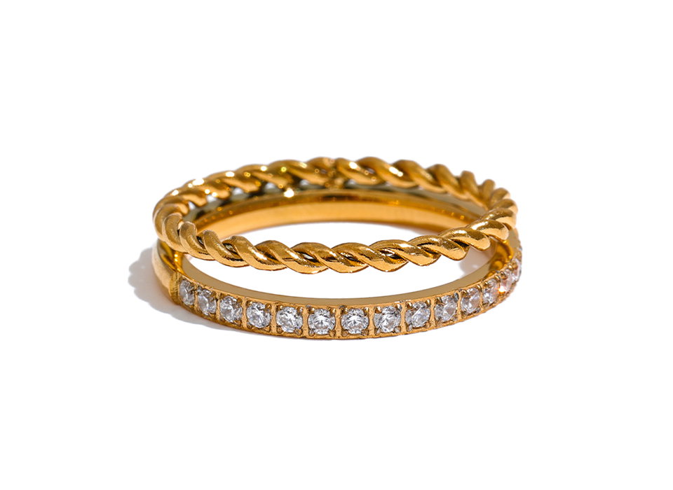 Kaeli Double layer Ring