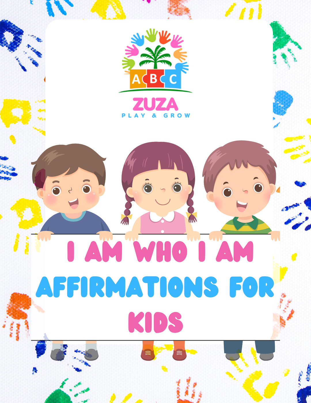 🌟 I Am Who I Am – Empowering Kids with Positive Affirmations! 💖✨