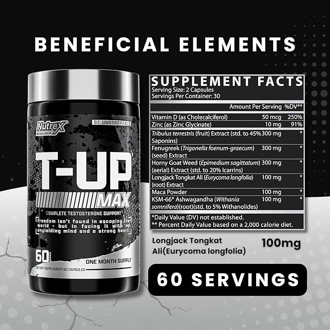NUTREX T-UP MAX 60 CAPSULES_2