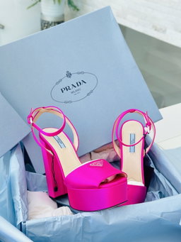 Plataformas Prada - pink 