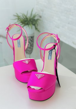 Plataformas Prada - pink 