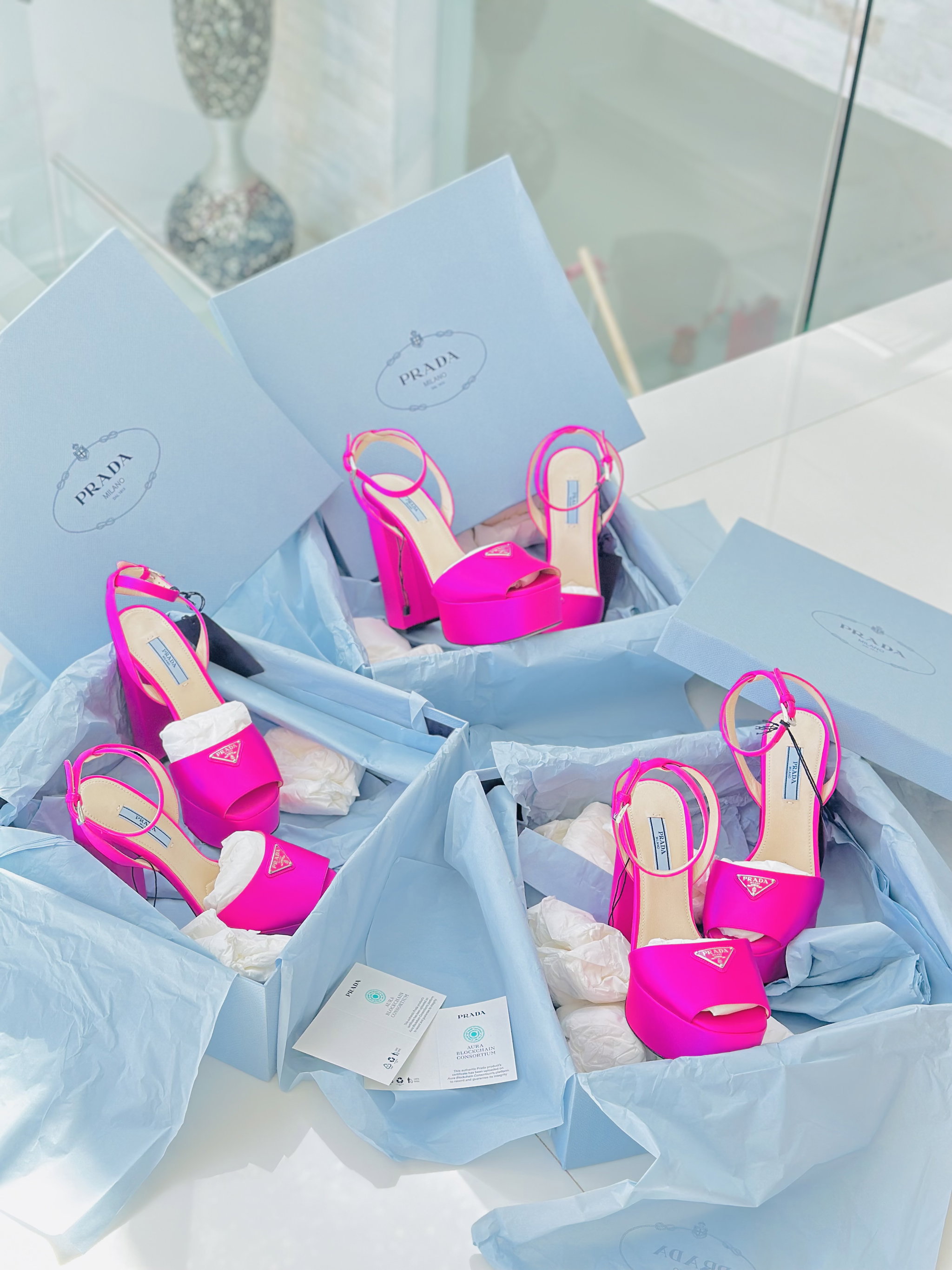 Plataformas Prada - pink _4