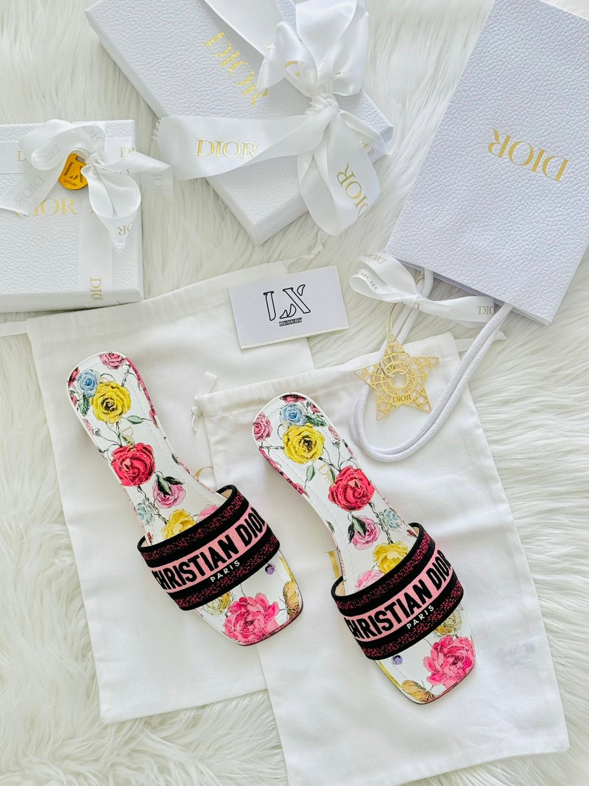 Chinelos dway dior - c/ salto _1
