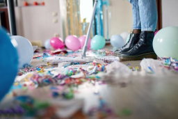 Post -event Cleaning at Home.