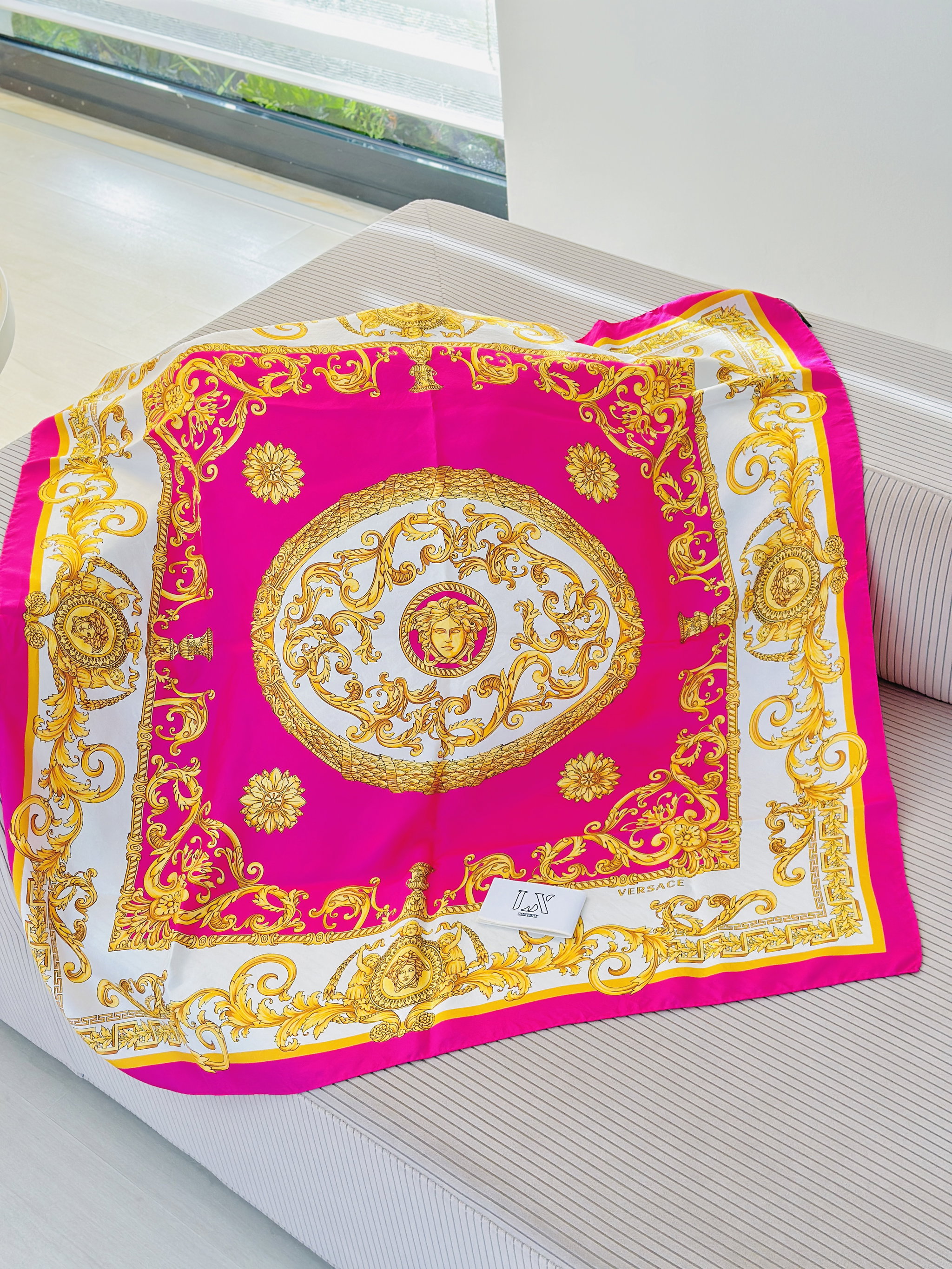 Lenço Versace - Pink_3