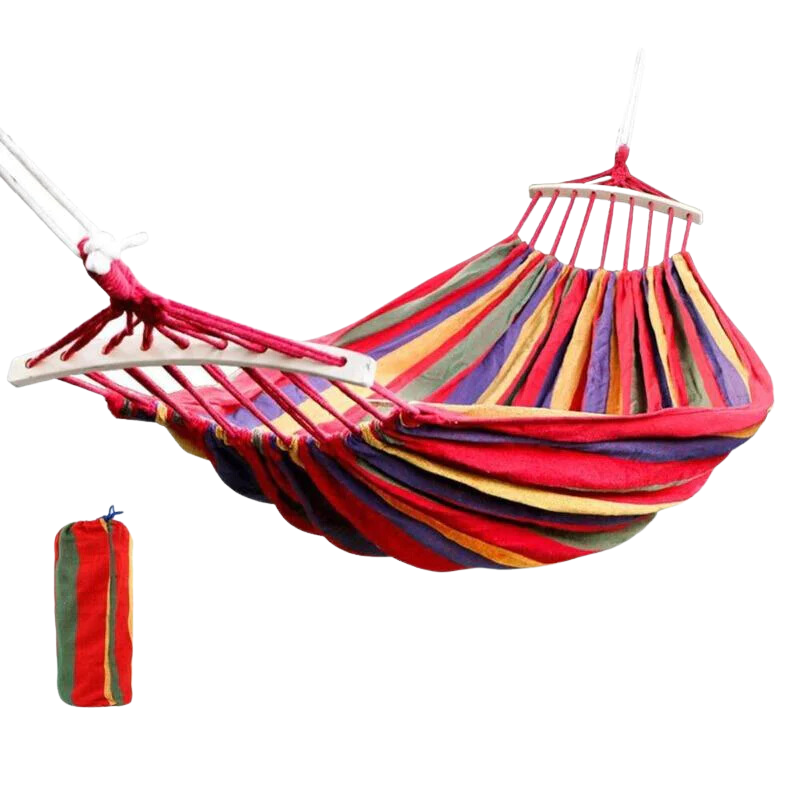 Hammock Swing with Large wood spreader_1