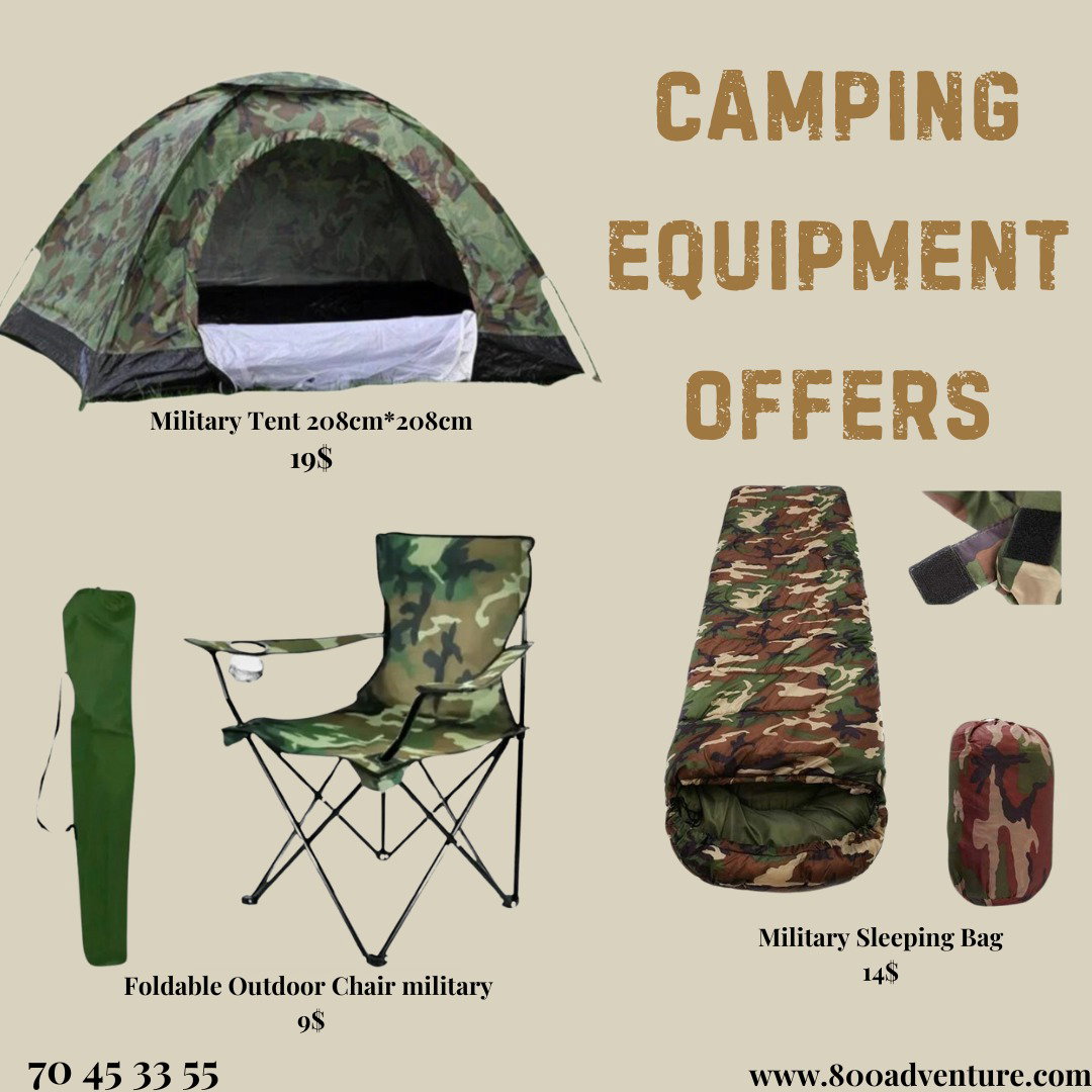 Camping Equipment Offer