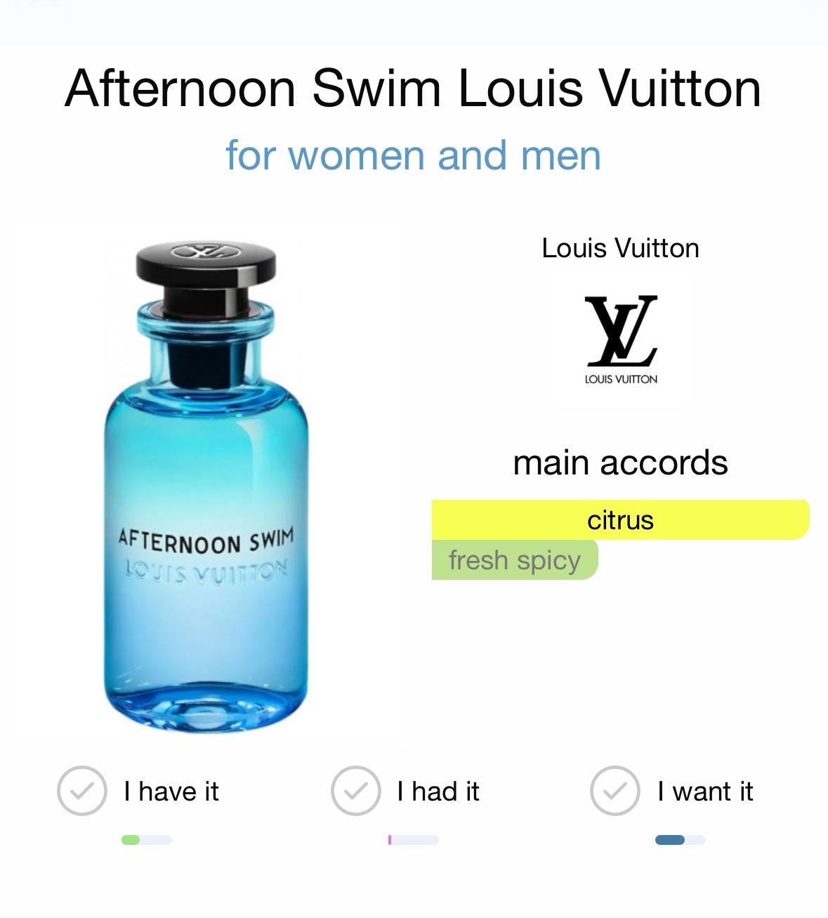 Perfume Louis Vuitton - afternoon swim _2