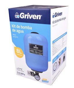 TANQUE HIDRONEUMATICO GRIVEN KIT 8 LITROS