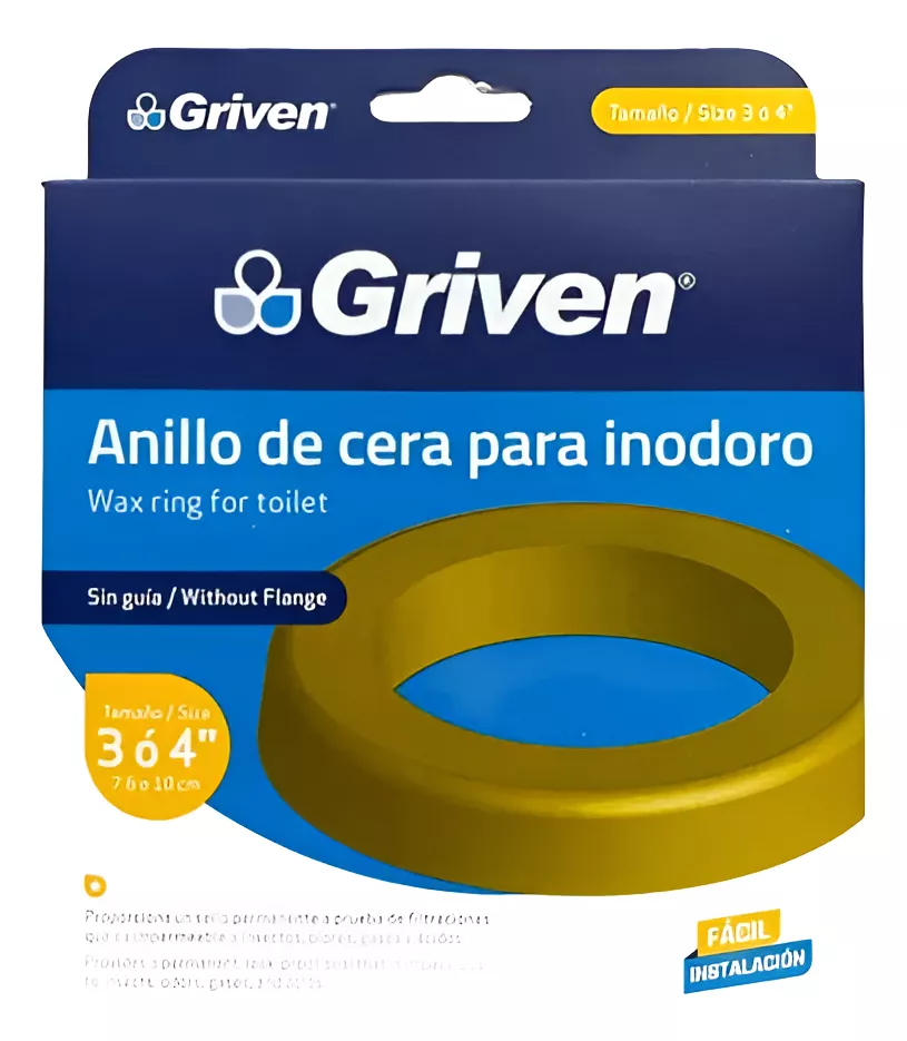 ANILLO DE CERA PARA INODORO 3/4 GRIVEN