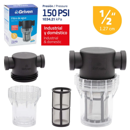 FILTRO DE AGUA 1/2 GRIVEN