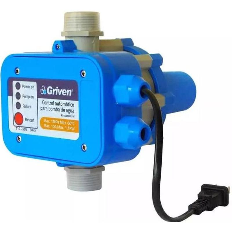 CONTROL AUTOMATICO PARA BOMBA DE AGUA GRIVEN 10A