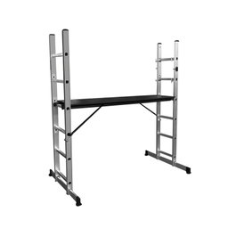 VOREL MINI SCAFFOLDING LADDER 8STEP 1.8M
