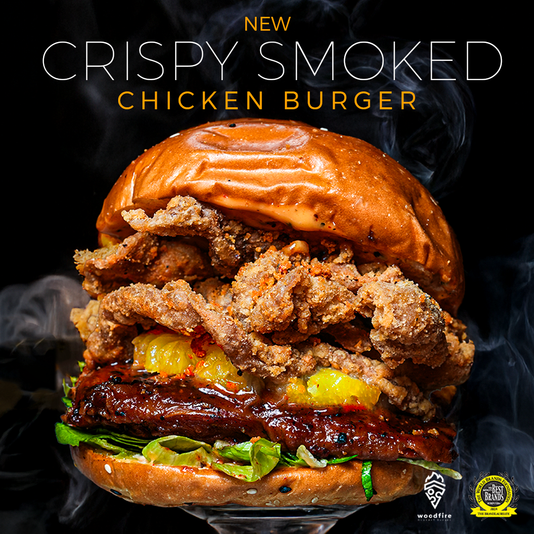 Crispy Smoked Chicken Burger