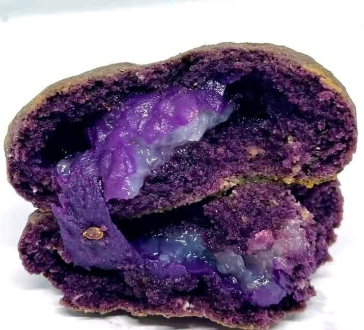 Ube Macapuno-Filled Cookie (per piece)