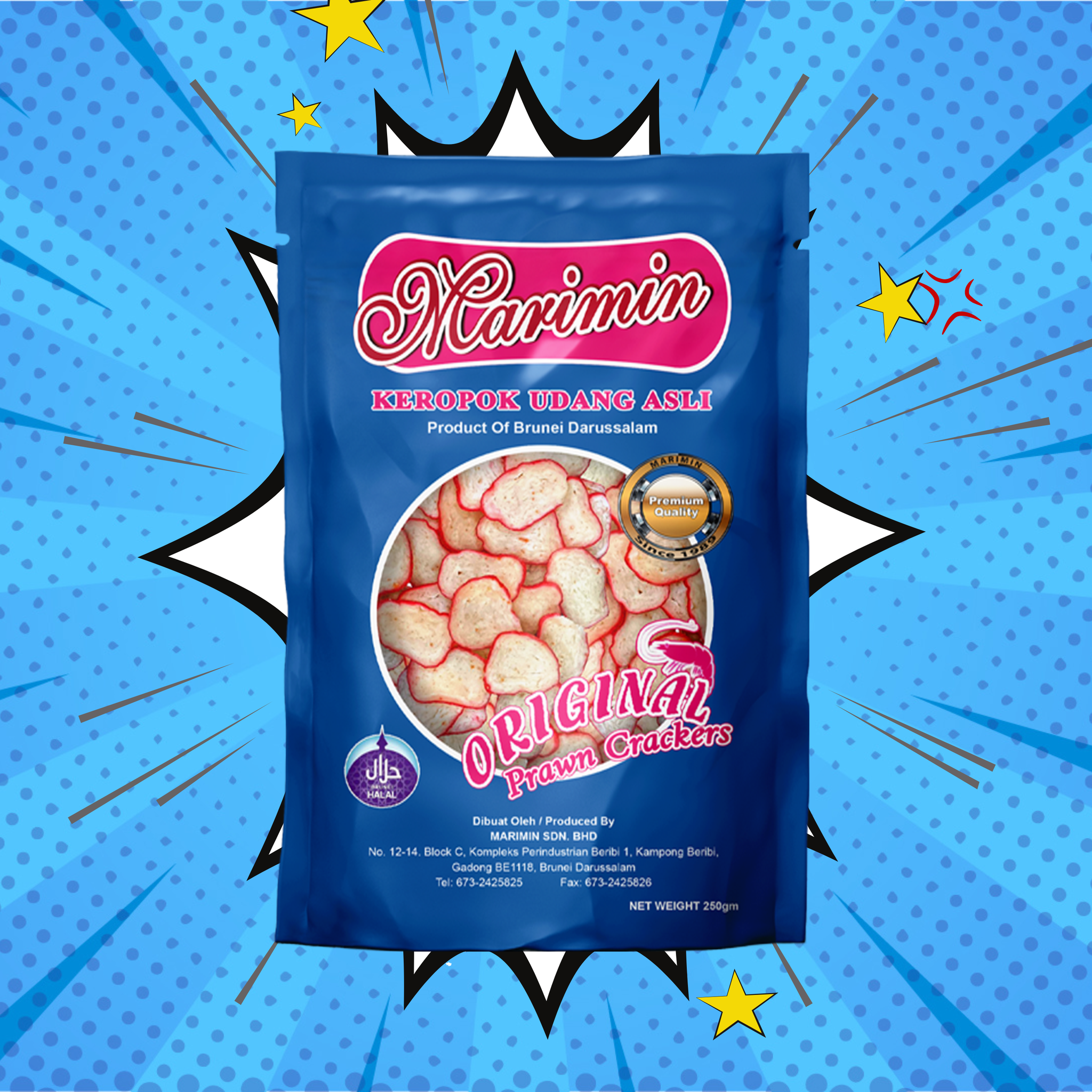 RTF Original Prawn Crackers 250G_0