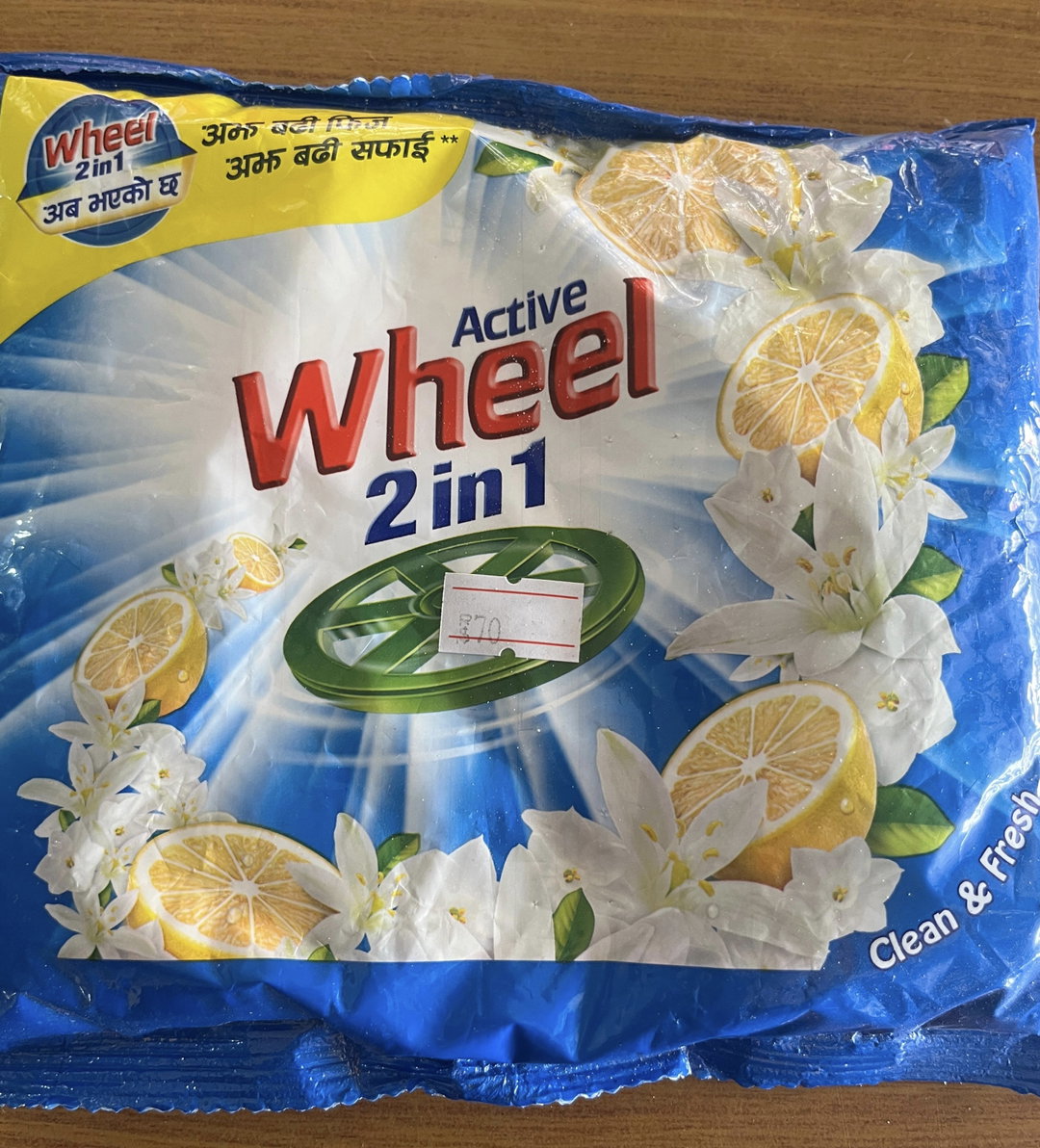 Wheel detergent