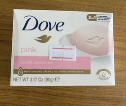 Dove pink bath soap 