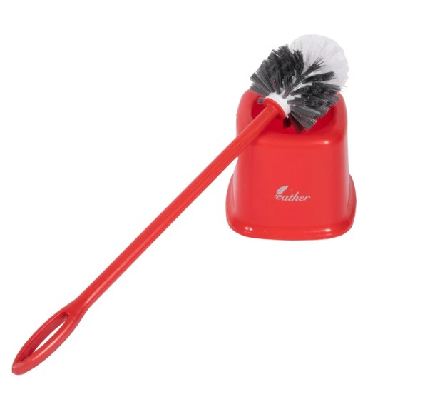 Feather Toilet Brush Set 